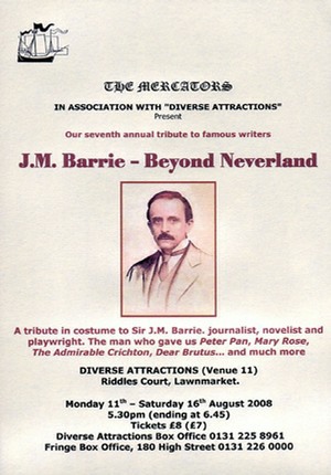 J.M. Barrie - Beyond Neverland - Flyer
