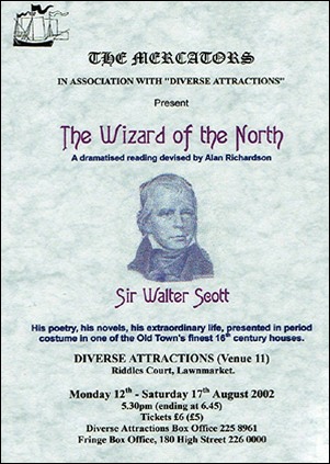 Flyer for "The Wizard of the North"