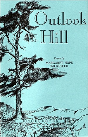Cover of "Outlook Hill" - a volume of poetry by Margaret Hope Wicksteed