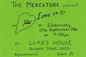 "Love Is..." Ticket for performance at Lamb's House