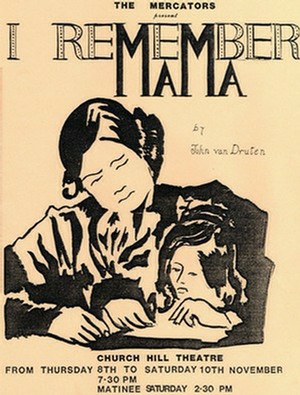 Flyer for "I Remember Mama"